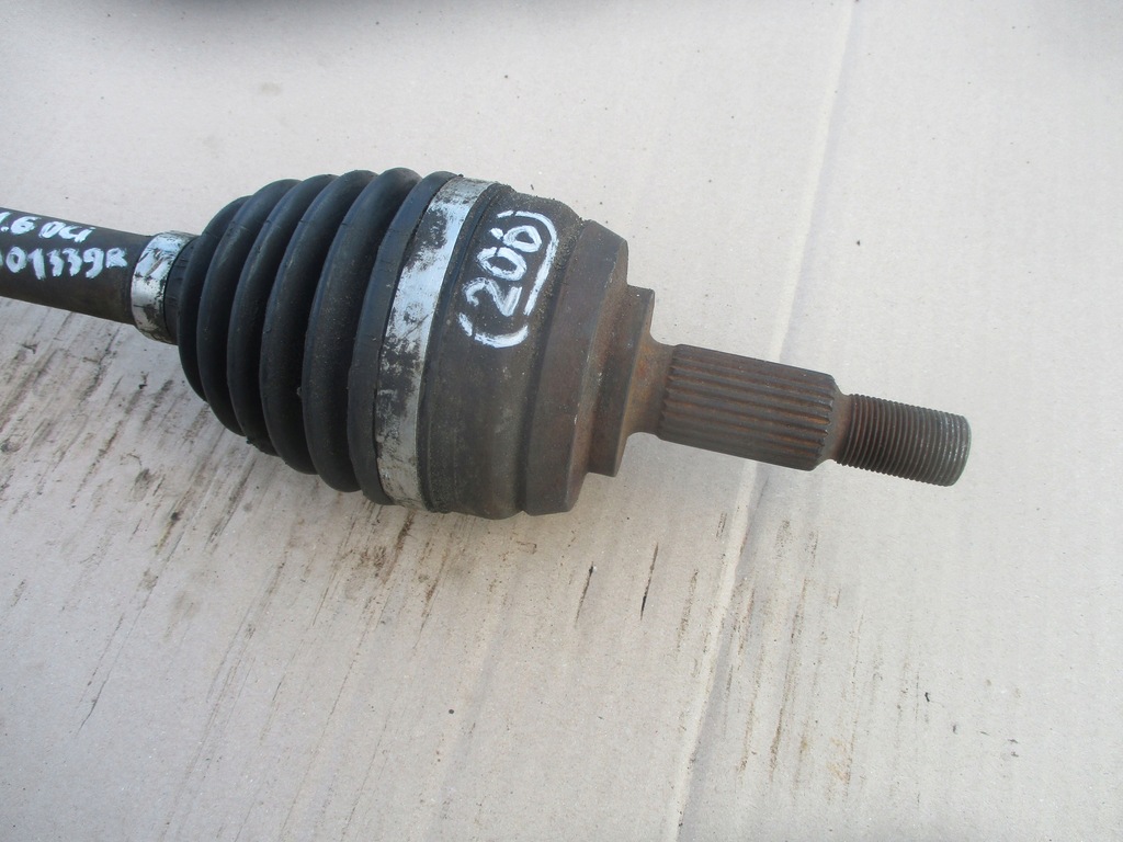 фото №3, Привідний вал права 391001339r renault megane iii 1.6dci