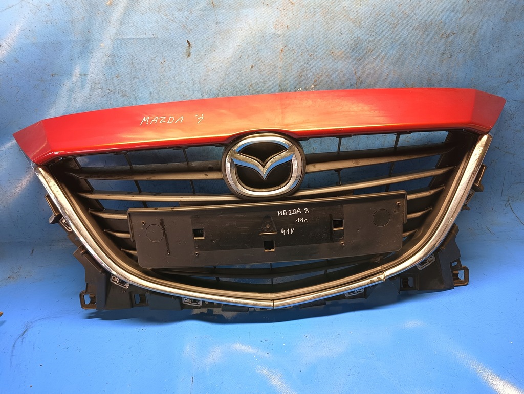 фото №1, Решётка радиатора решётка радиатора бампера mada 3 iii bm 13-17 bjs7-507