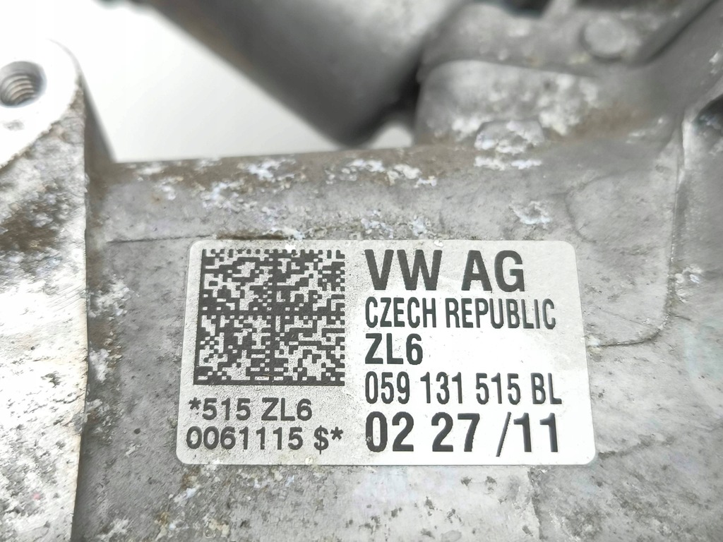 фото №9, Porsche cayenne 92a 2011 радиатор выхлопных газов egr