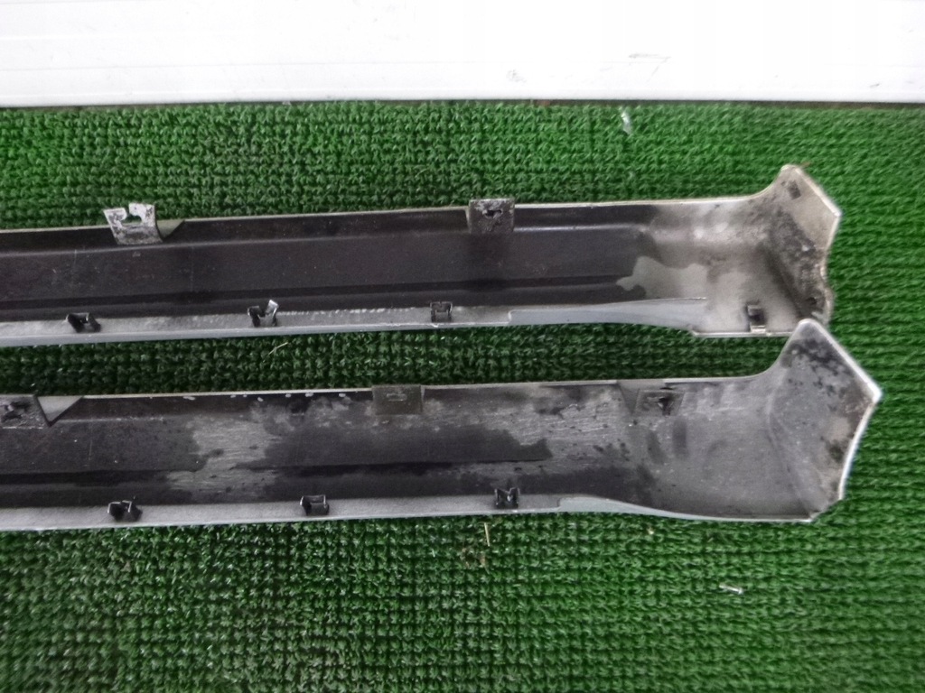 фото №5, Jeep wk 05- молдинг порог левая серебристая