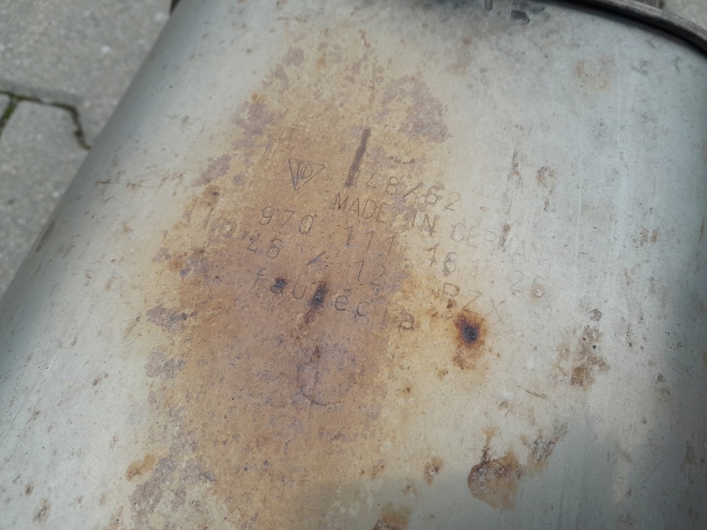 фото №12, Porsche panamera 4 970 2012r 3.6 usa гаситель выхлоп 97011118126 970111181