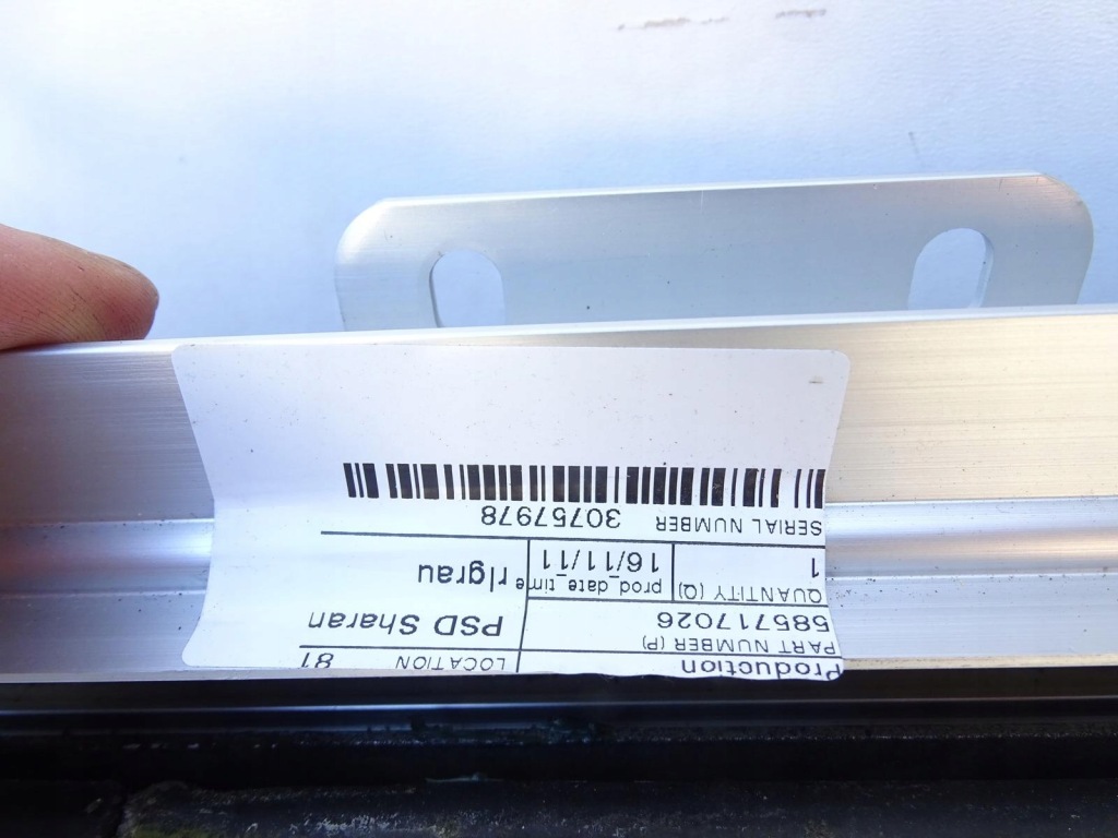 Купити Люк панорамний панорама дах скло жалюзі seat alhambra 2 7n