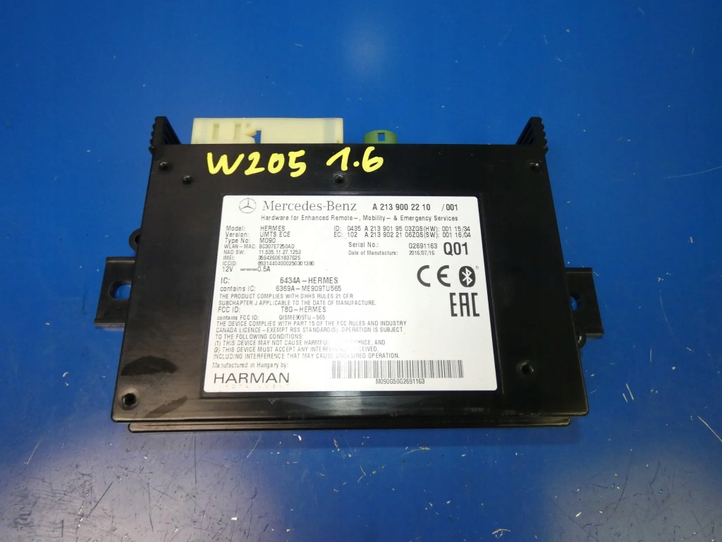 фото №1, Mercedes c w205 w213 модуль блок керування