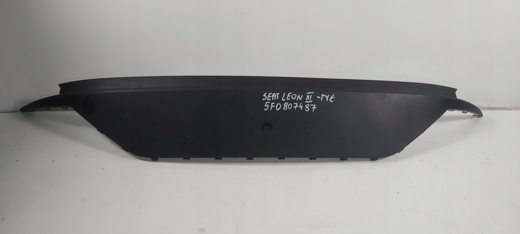 фото №1, Seat leon iii 5f0807487 спойлер бампера задняя