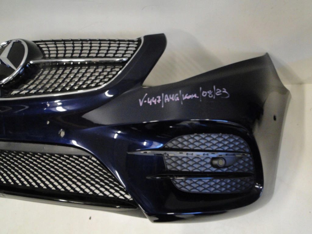 фото №7, Mercedes v klasa 447 w447 бампер передний pts amg