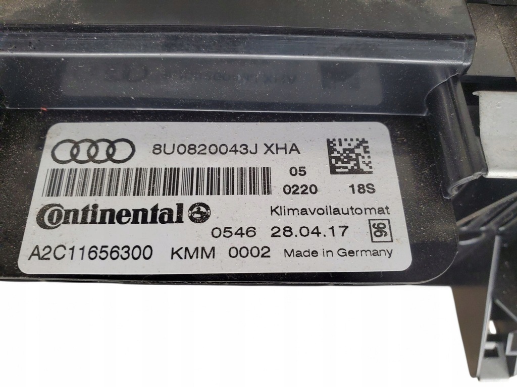 фото №8, Audi q3 8u 8u0820043j блоки управления i элементы электрический