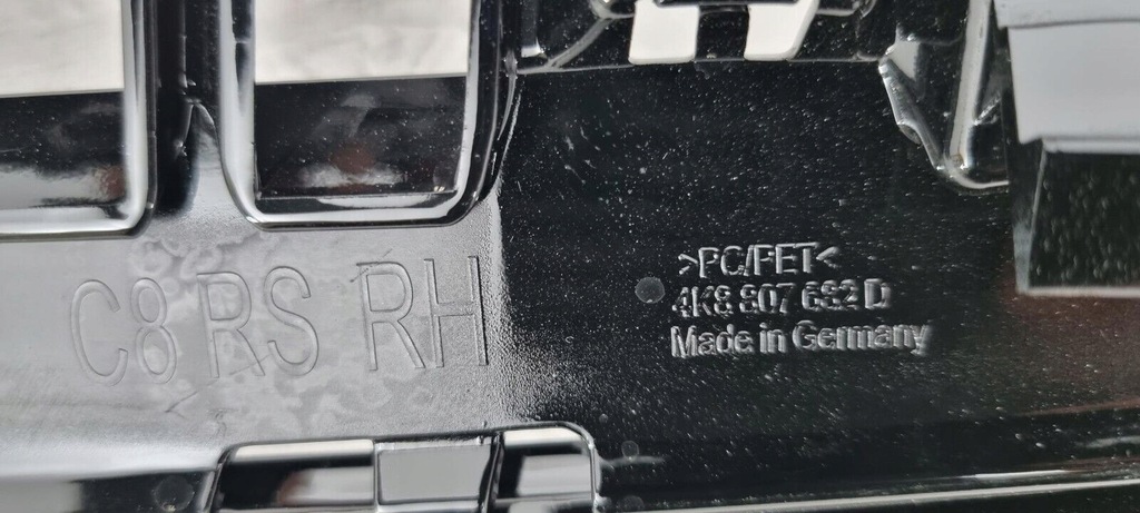 фото №6, Audi rs6 rs7 c8 2019- решётка бампера правая левая 4k8807682d 4k8807681d