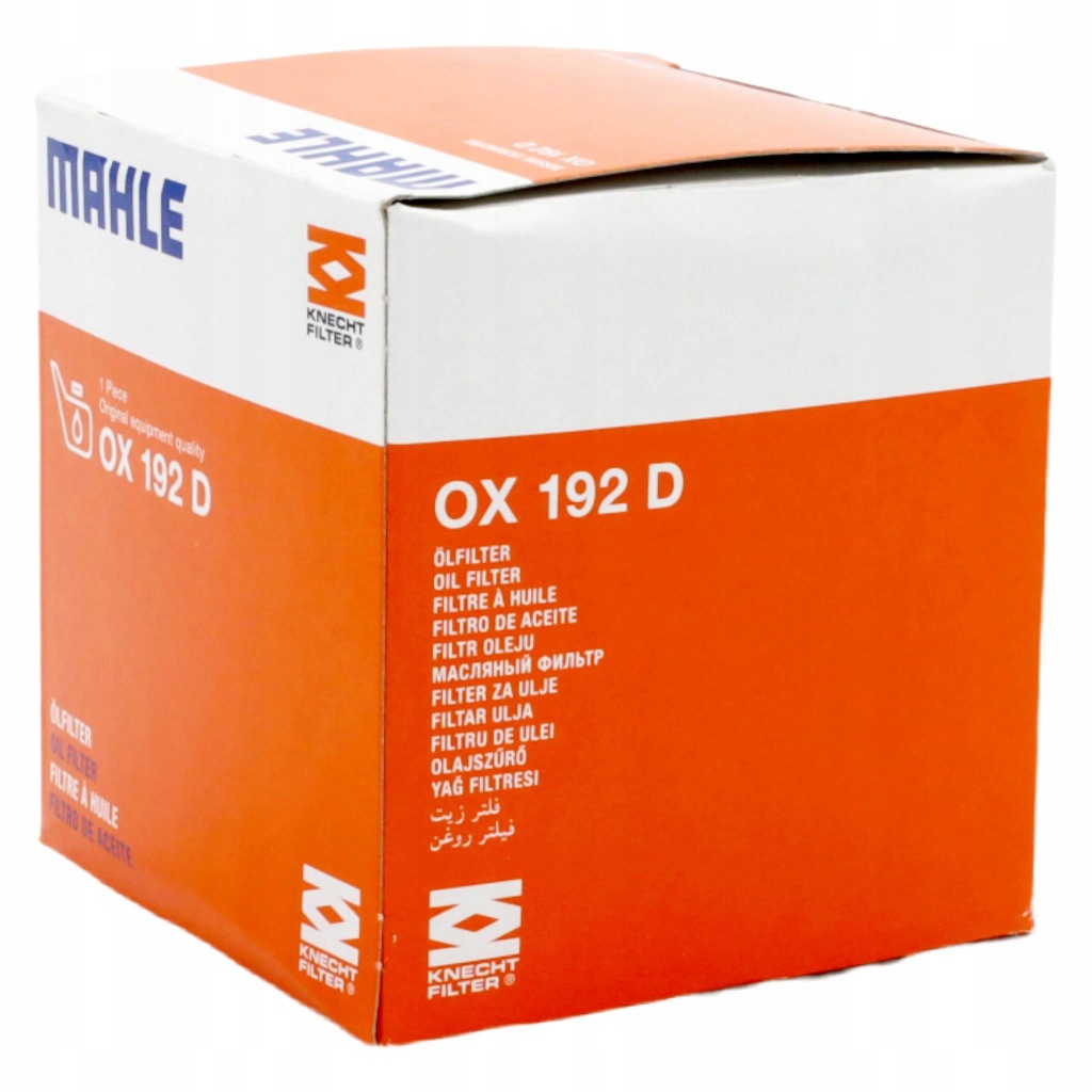 Фильтр масла knecht ox192d Доставка