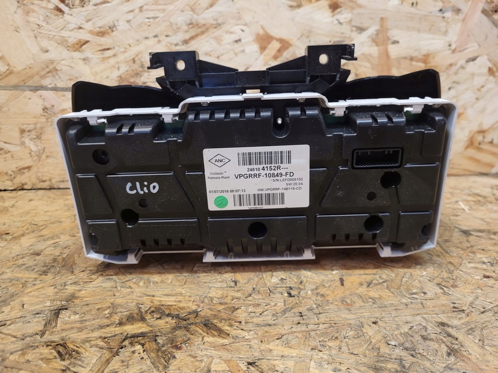 фото №4, Лічильник прилади renault clio iv 248104152r