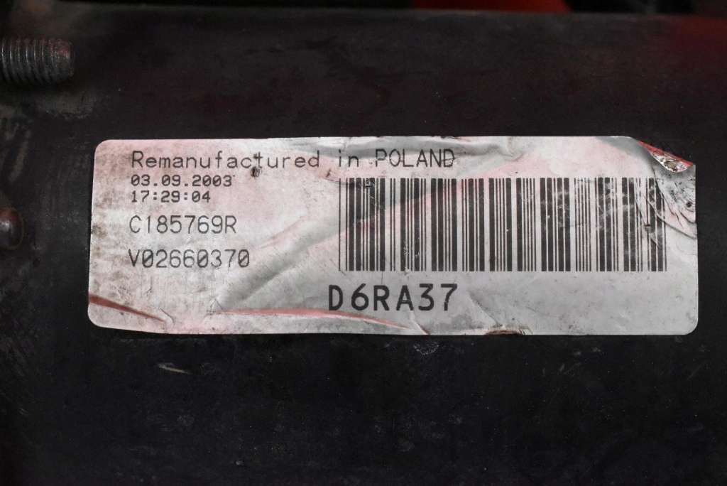 фото №6, Стартер d6ra37 citroen c3 1 i 1.6 16v 110 km 02-10