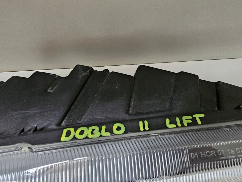 фото №8, Лампа передня ліва лівий перед fiat doblo ii 2 lift звичайна europa