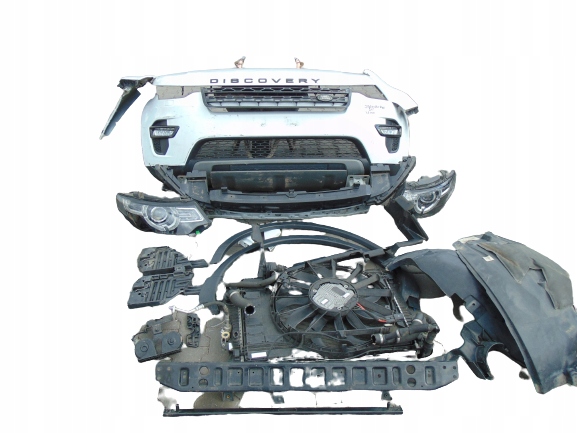фото №1, Kompletny перед капот бампер discovery sport ксенон