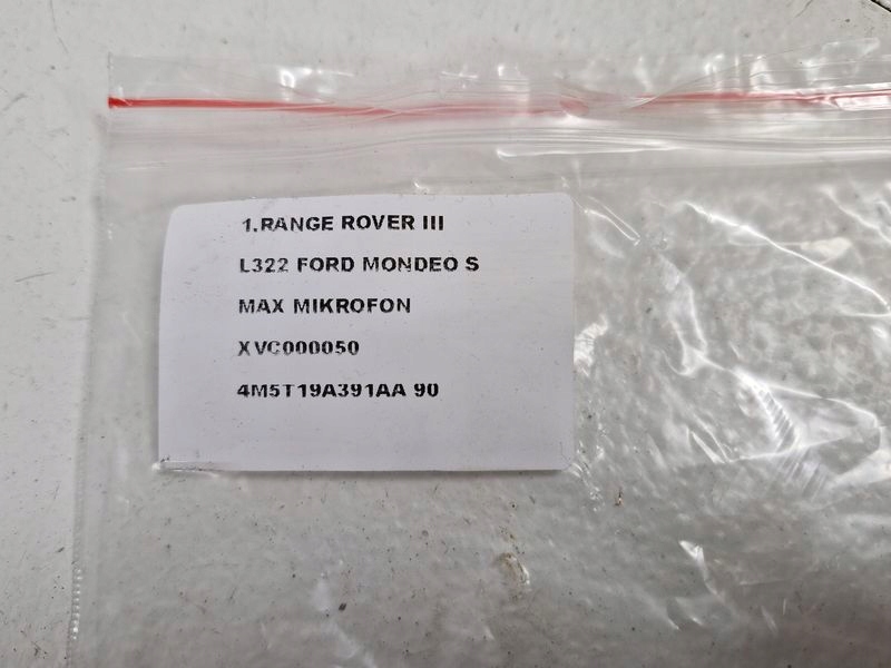 фото №8, Range rover 3 iii l322 mondeo mk4 s-max mk1 мікрофон xvc000050 4m5t19a391aa