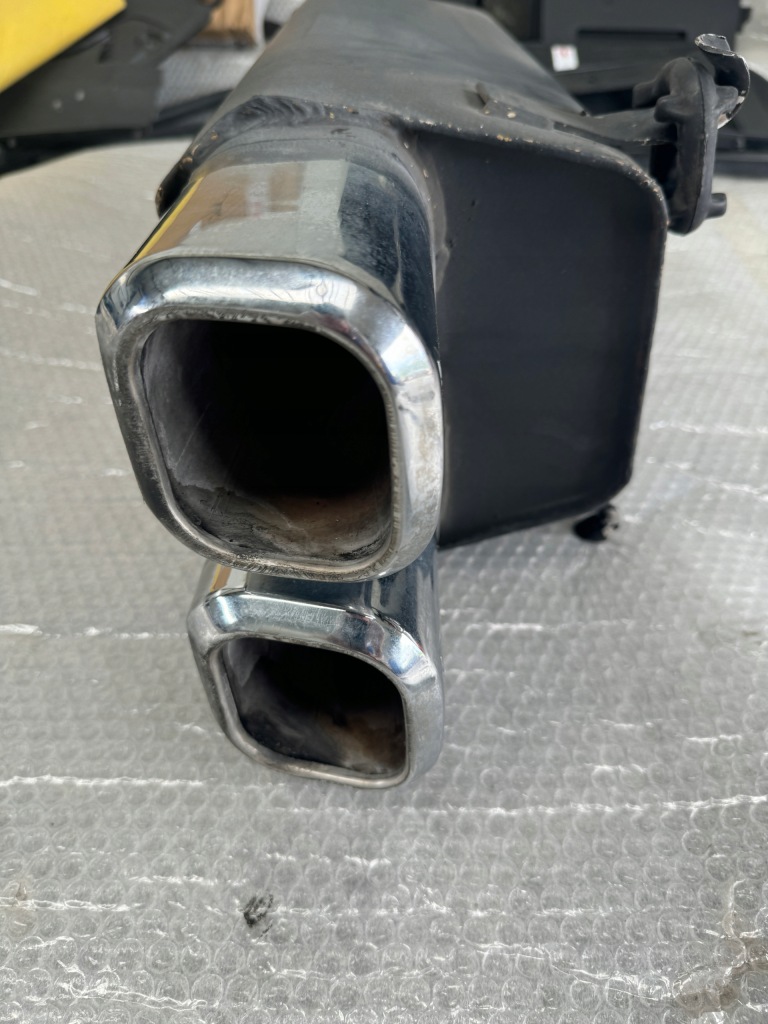 фото №9, Mercedes r129 sl lorinser гаситель конечный выпускной насадки выхлоп выхлоп