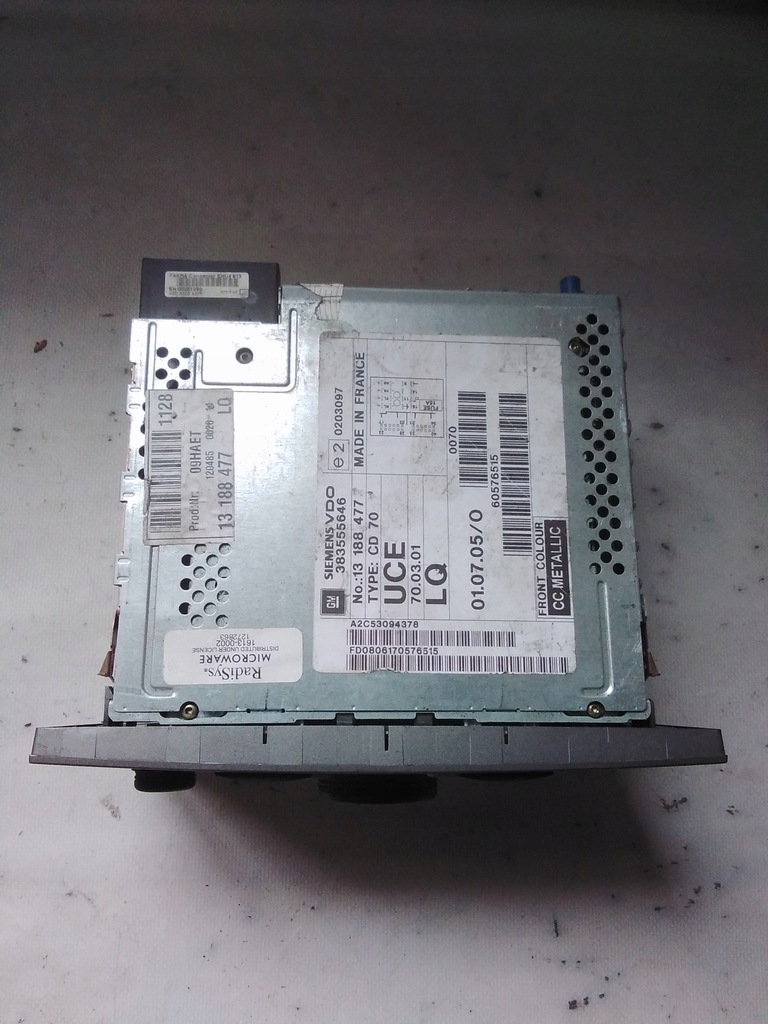 фото №2, 6819 opel vectra c радио navi cd 13188477