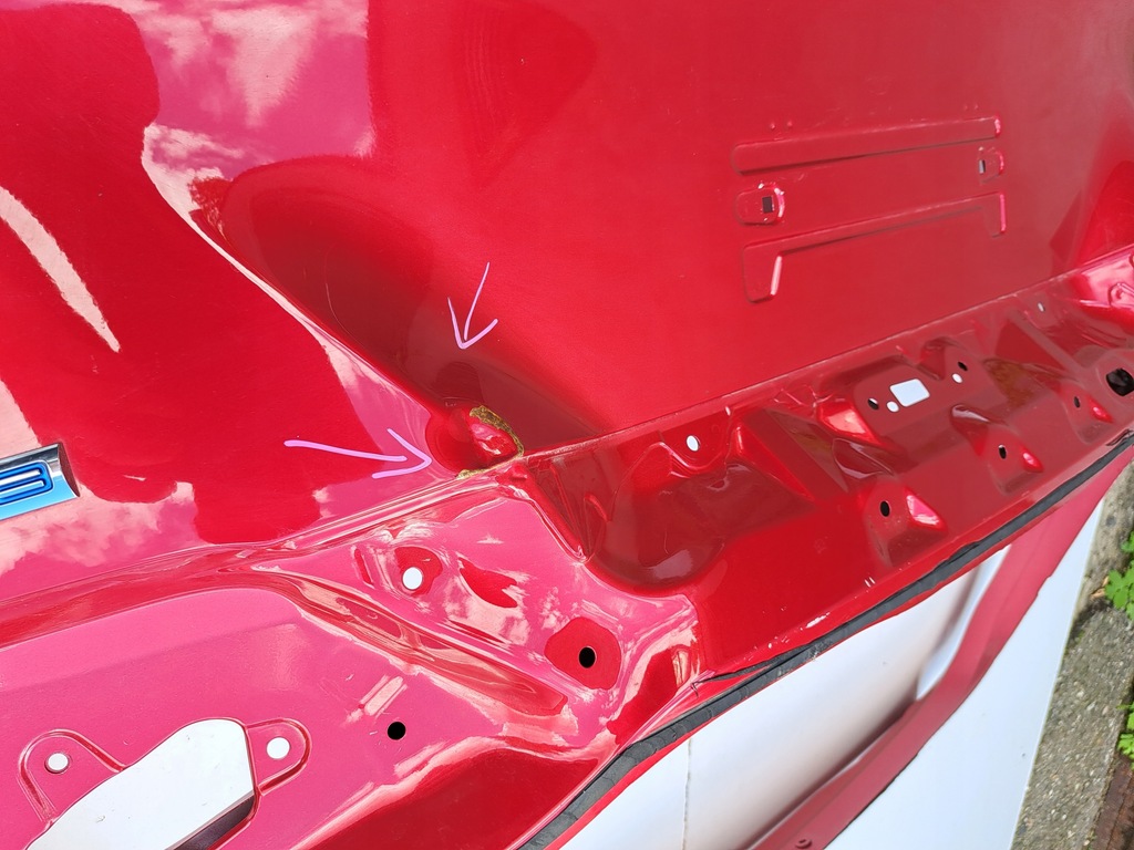 фото №10, Крышка багажника задняя honda jazz v 5 crosstar 2021-