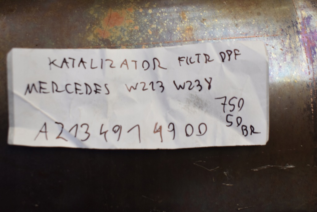 Idealny катализатор фильтр dpf mercedes w223 w238 1 Недорого