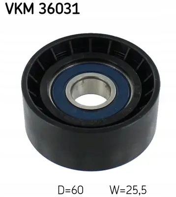 Купить Skf vkm 36031 ролик натяжная 78x76x49 mm - качество оригинальный номер