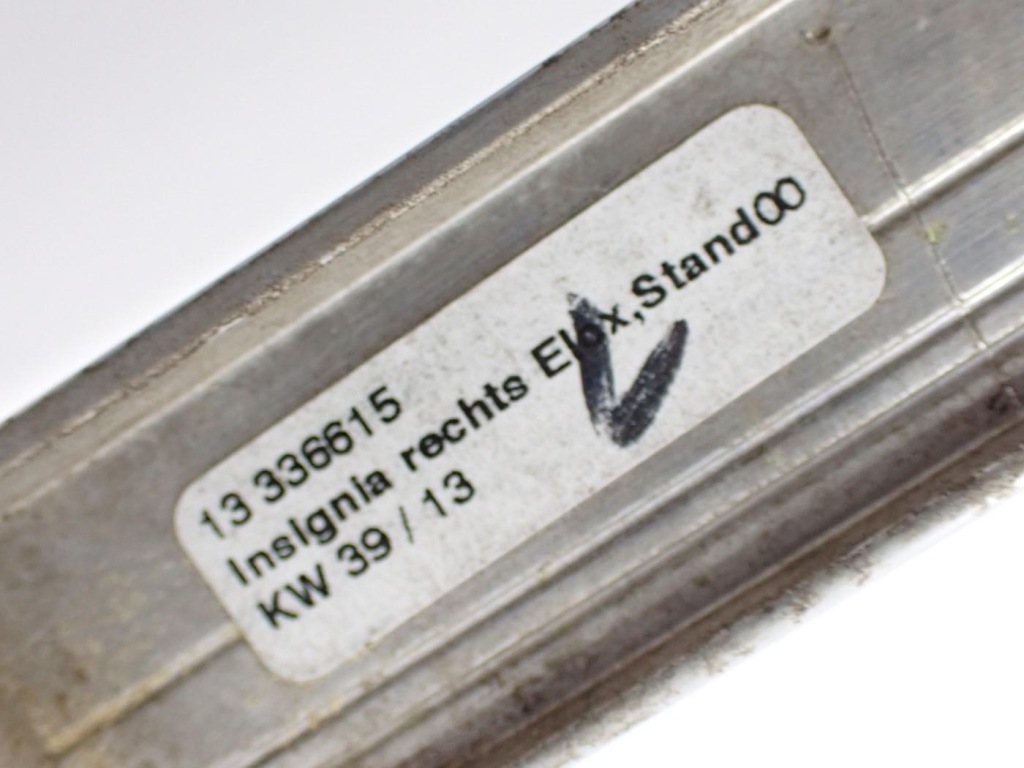 Купить Рейлинги кровельные комплект оригинал хром 13336615 opel insignia 1 a 13r