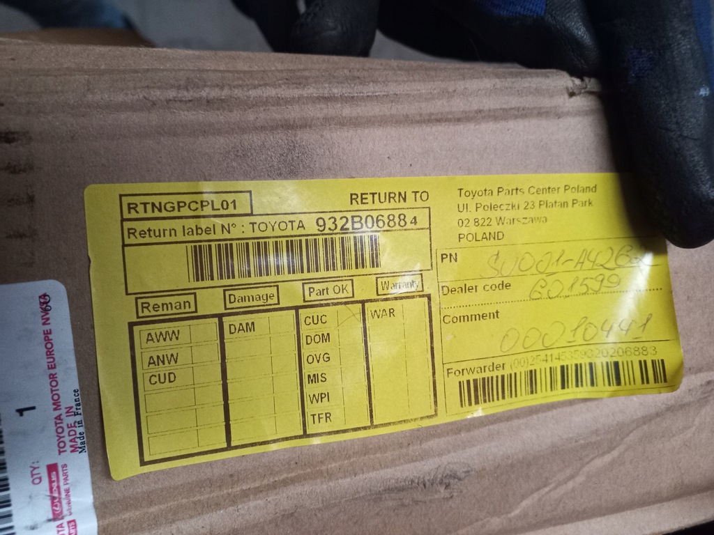 фото №6, Обшивка двері задні toyota proace expert nowe