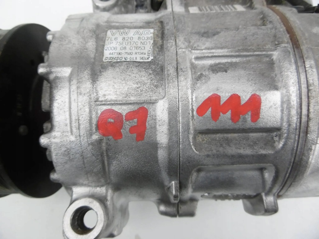 фото №10, Компрессор кондиционера audi q7 4l 7l6820803g