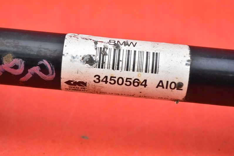 Приводной вал правая перед механическая коробка передач 3450564 bmw x3 e83 2.5i 218 km рестайлинг  06-10 Цена