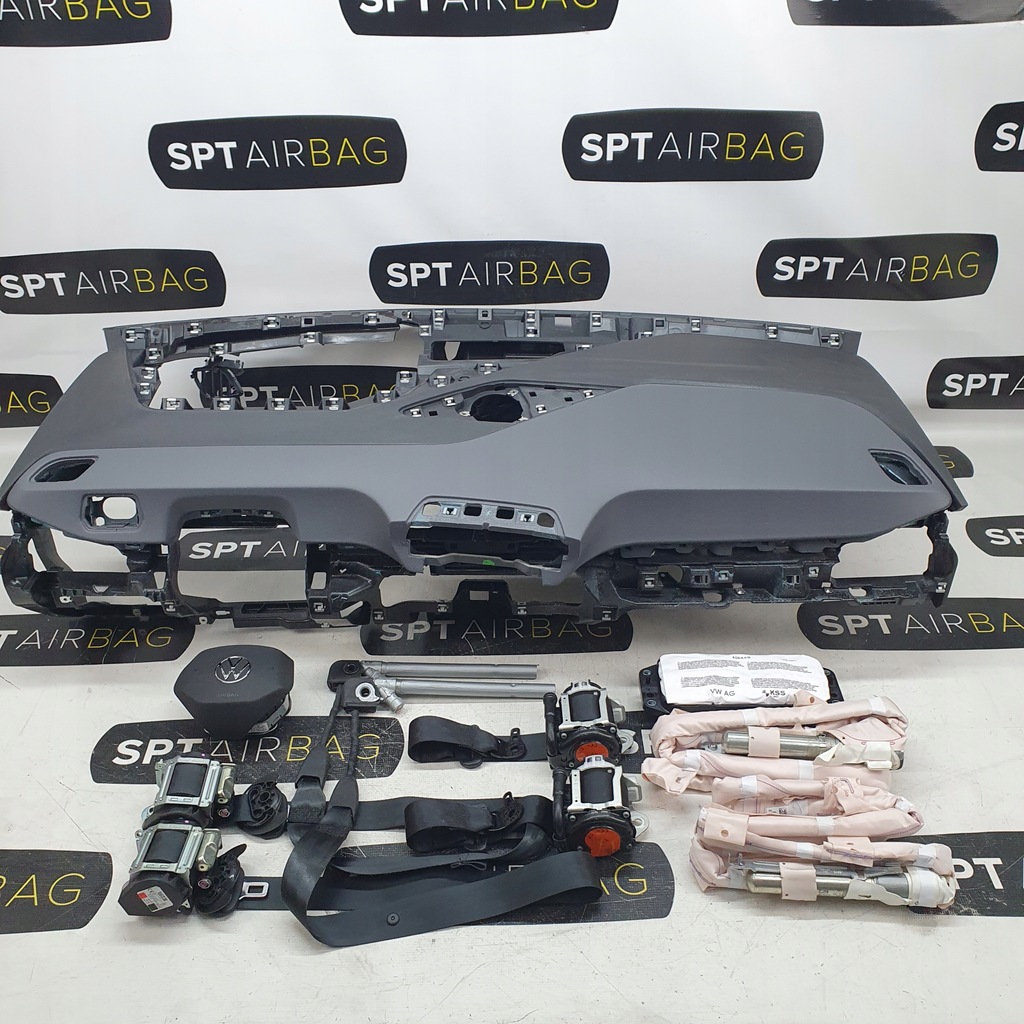 фото №1, Vw id 3 приборная панель консоль подушки безопасности ремни подушка безопасности