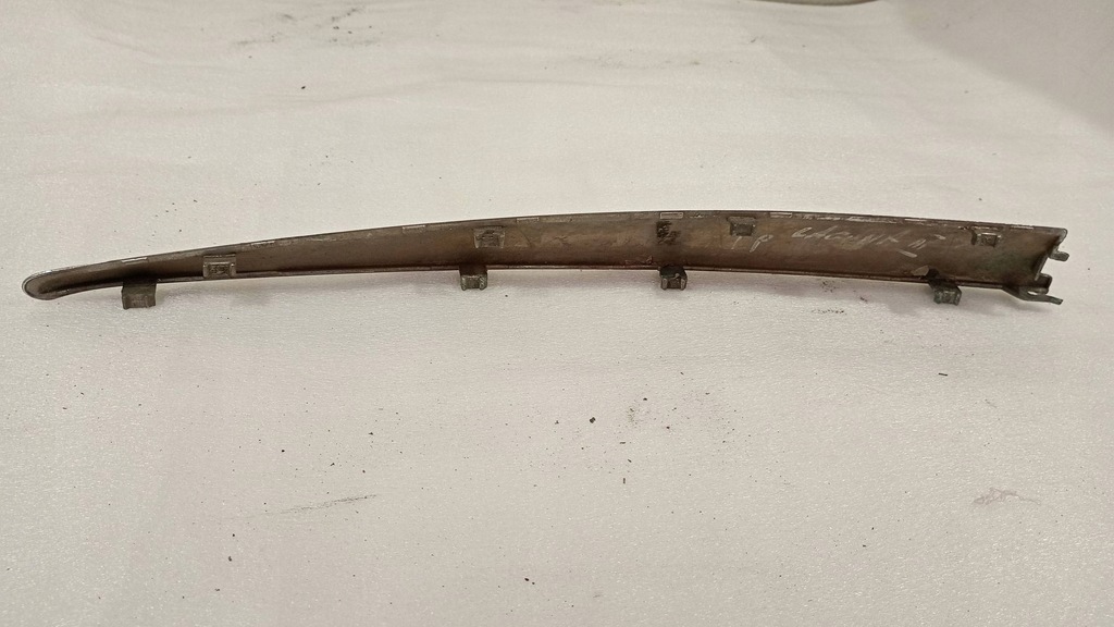 фото №12, Renault laguna iii 07-13 молдинг левая хром бампера перед передний c508