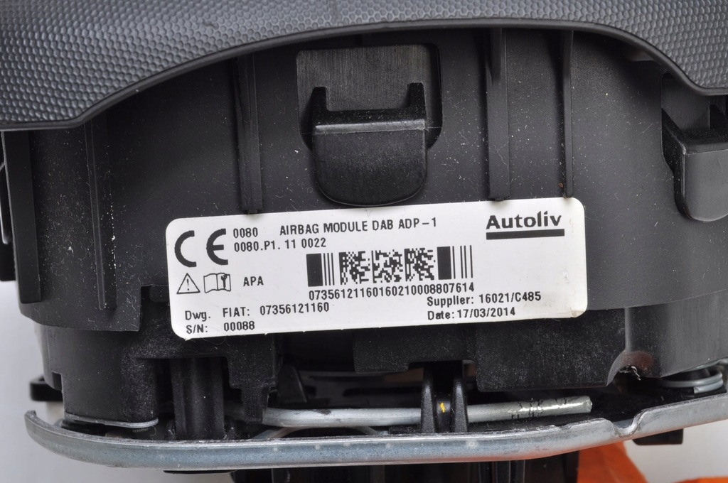 фото №10, Fiat 500l подушка повітряна водія подушка безпеки 07356121160