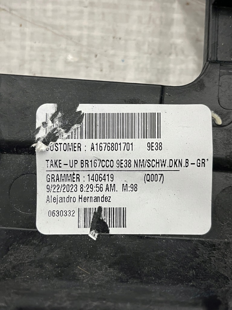 фото №8, Mercedes gls 167 консоль середня панель приладів a1676801701