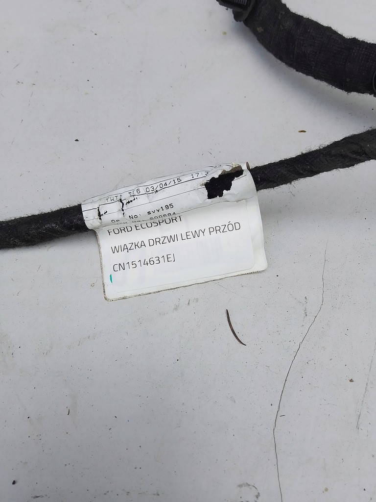 фото №10, Ford ecosport жгут дверь левый перед cn1514631ej