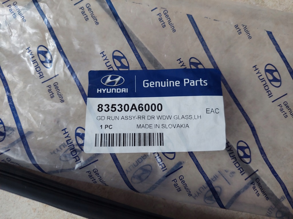 фото №5, Прокладка дверь - левый задняя - hyundai i30 ii - hb - 12-17 - nowa