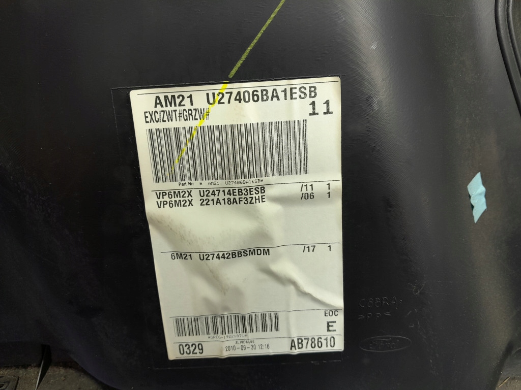 фото №6, Ford galaxy mk2 оббивка обшивка двері задня задній правий