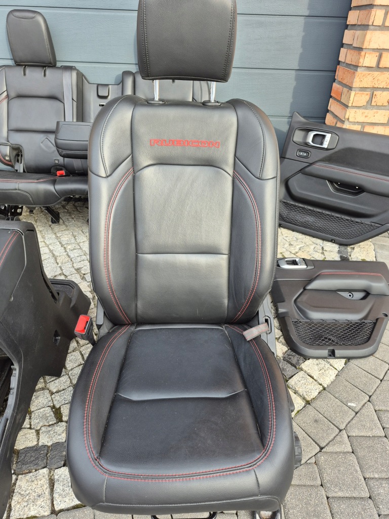 фото №12, Wrangler jl rubicon сиденья заднее сиденье обивка кожа комплект сидений