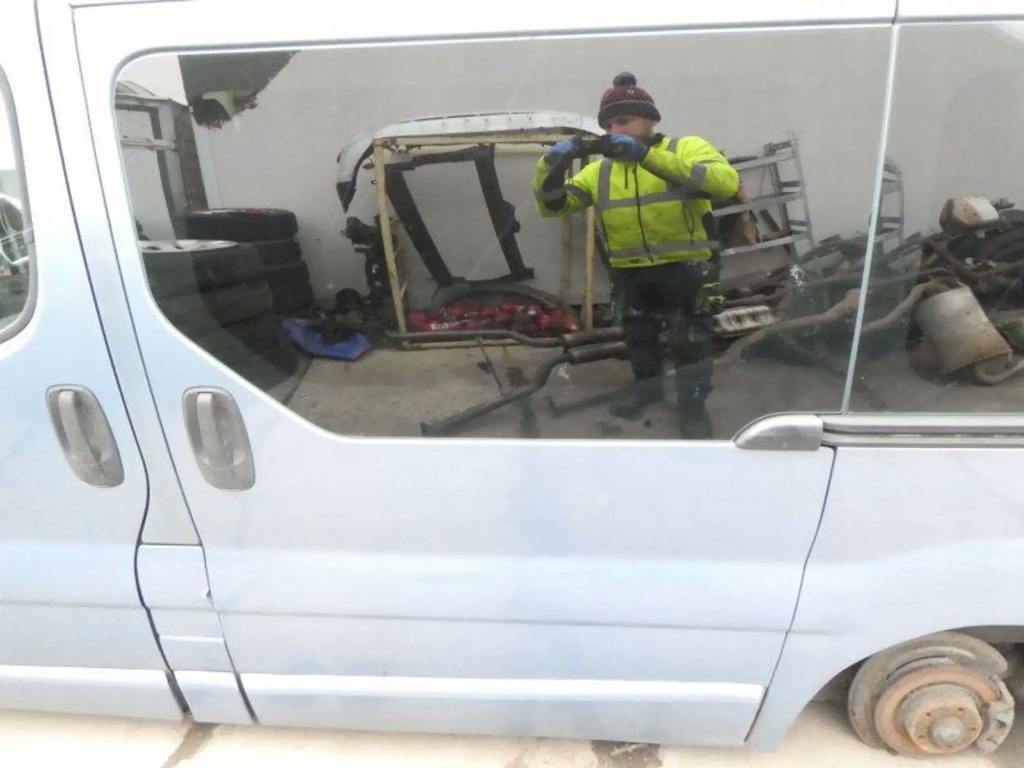 фото №1, Renault trafic ii дверь левый задняя ted47 сдвижные левая lift