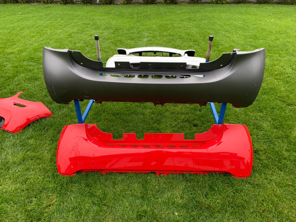 фото №1, Smart fortwo a453 14 - бампер задняя оригинал