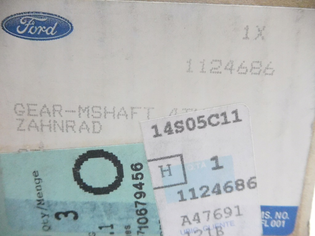 фото №7, Колесо зубчасте 4 передача ford transit 2006 - 2013 оригінальний номер 1124686