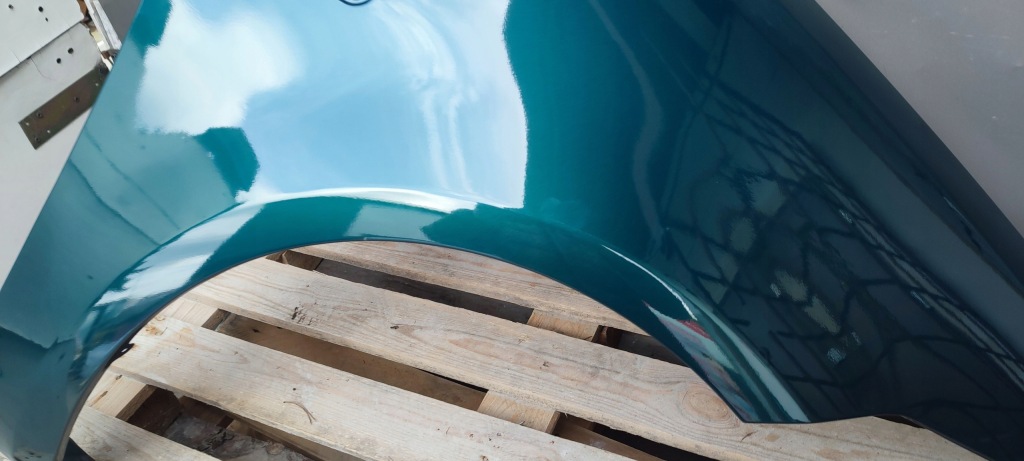 Крило правий ford c-max c214 06.07-12.10r колір t6 6hve kelp green металік Оригінал