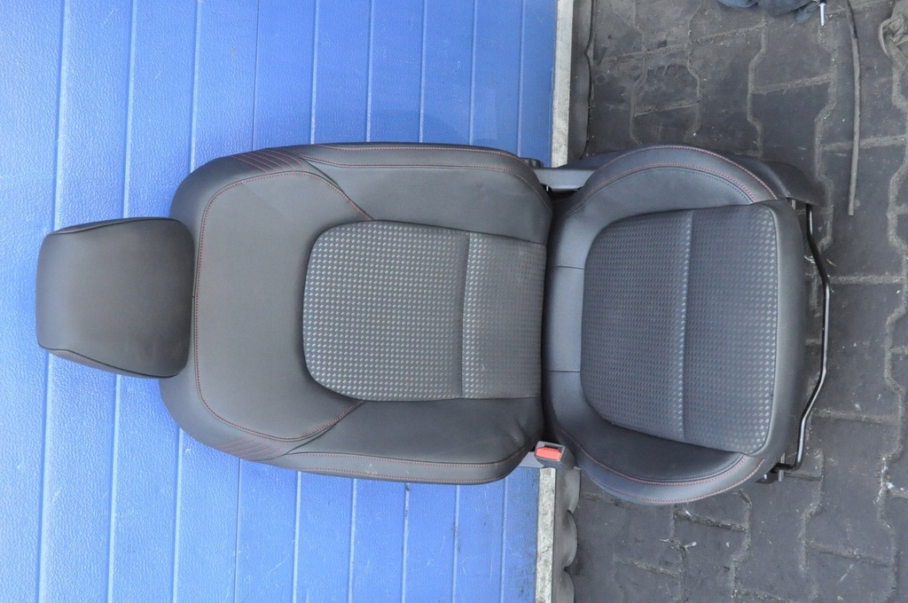 фото №11, Ford focus mk4 сиденья заднее сиденье обшивки кожа 20r uk