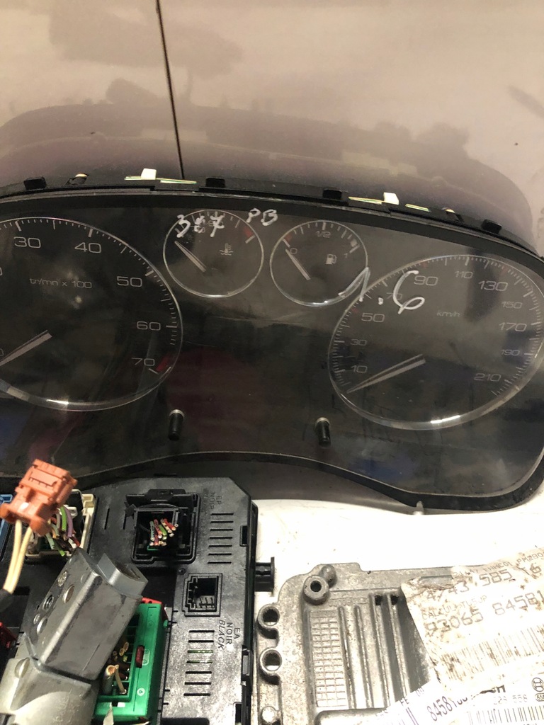 фото №7, Блок керування набір стартовий peugeot 307 1.6 бензин 0261208558