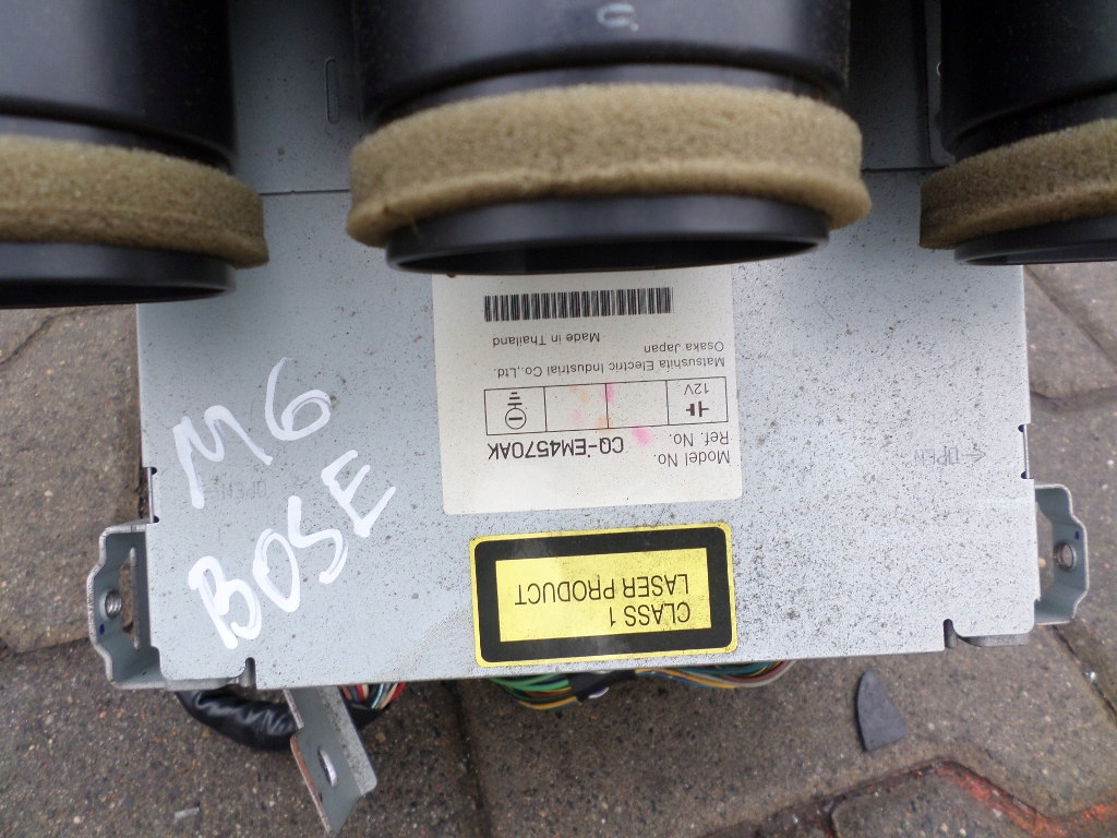 фото №2, Mazda 6 05-08 радіо 6 cd bose