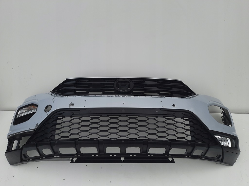 фото №5, Vw t-roc бампер передний решётка радиатора решётка радиатора противотуманная фара oryg