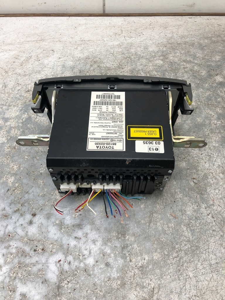 фото №6, Радио cd toyota auris i 86120-02520