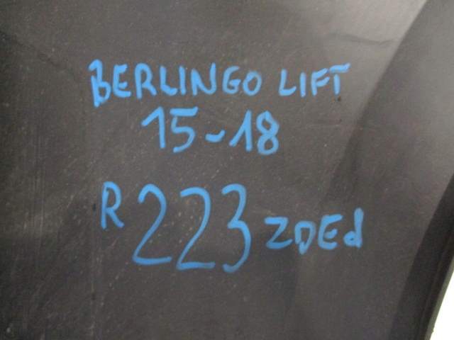 фото №11, Citroen berlingo iii lift 15-18 бампер передній новий 1613563580 9810923377