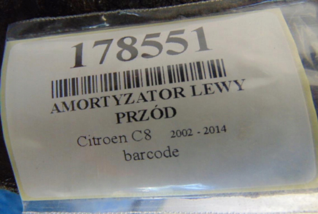 фото №6, Citroen c8 2.2hdi амортизатор лівий перед