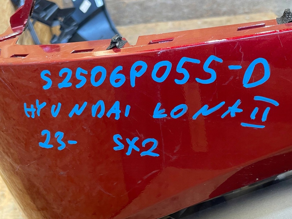 фото №13, Hyundai kona ii 2 sx2 23- бампер задняя задний уголок правый