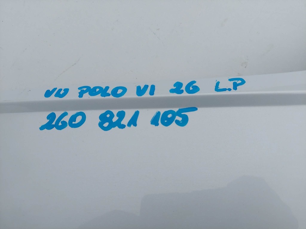 фото №10, Vw polo vi 2g крыло левый перед передний