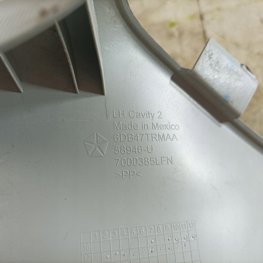 фото №16, Jeep compass 17- захист стійка usa 6db46trmaa