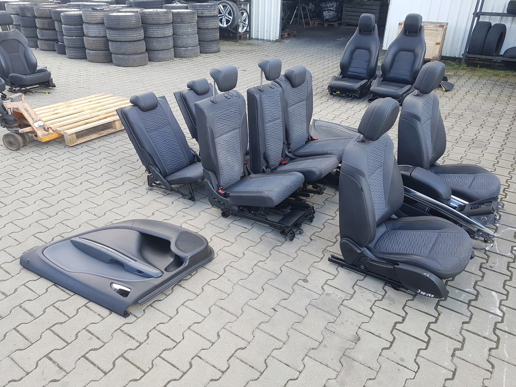 фото №4, Opel zafira c сидіння комплект сидінь 7 осіб