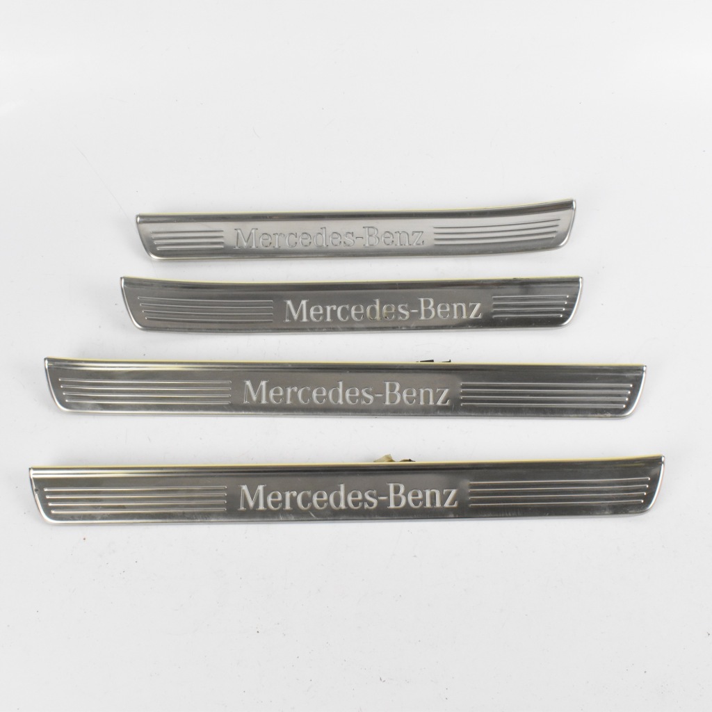 Купити Накладки порогові led перед задні a2226803735 mercedes w222 v222 x222 long